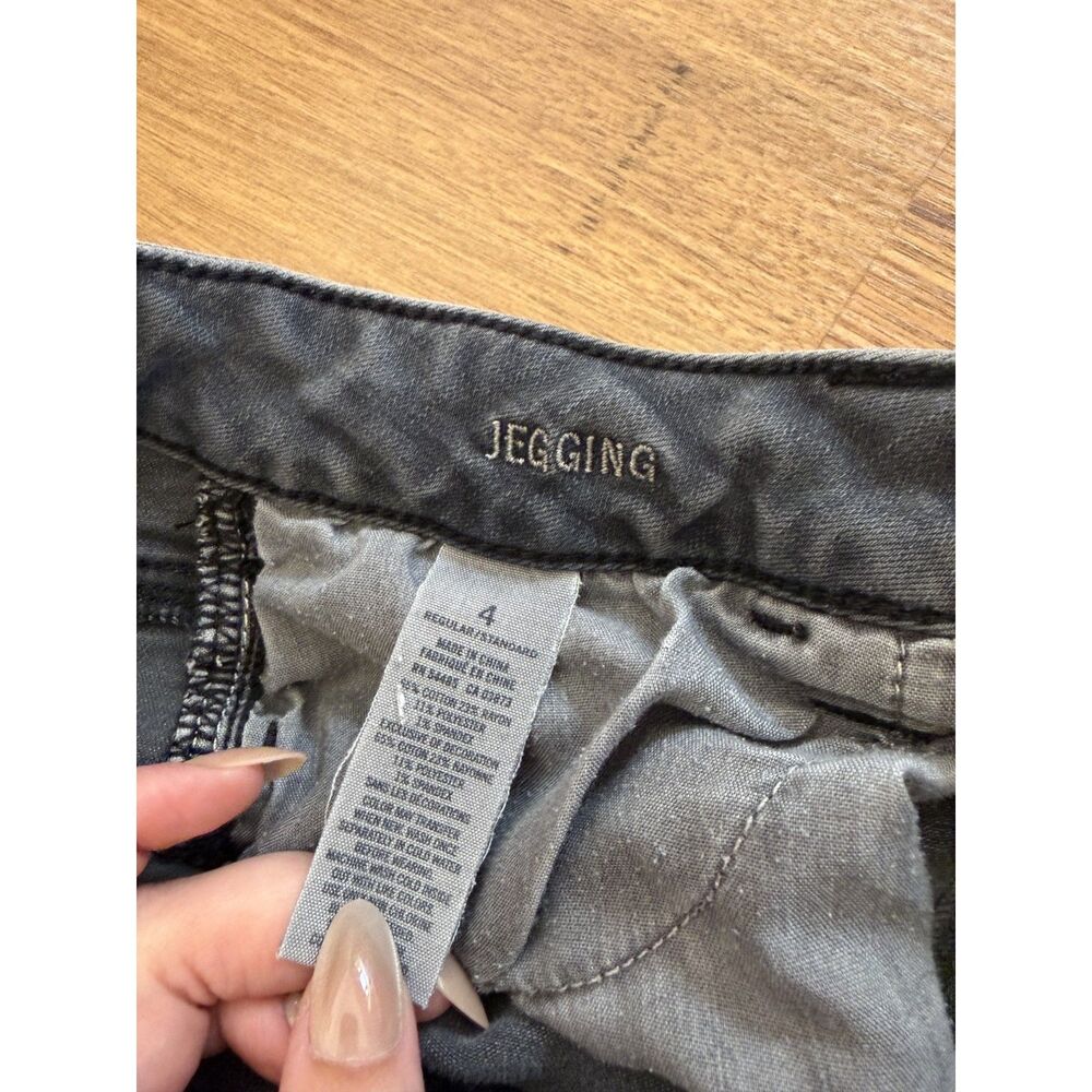 American Eagle Super Stretch Jegging Jeans - Grey / Faded Black 4